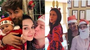 Here’s how Bollywood celebs including Alia Bhatt, Preity Zinta and Neil Nitin Mukesh celebrated Christmas.(Instagram) Here’s how Bollywood celebs including Alia Bhatt, Preity Zinta and Neil Nitin Mukesh celebrated Christmas.(Instagram)