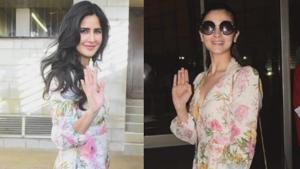 Katrina Kaif and Alia Bhatt look radiant in their dreamy Zimmermann dresses. (Instagram) Katrina Kaif and Alia Bhatt look radiant in their dreamy Zimmermann dresses. (Instagram)