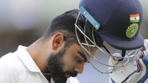It has also helped Paine that India have quickly been two wickets down in three out of four innings, which means that Virat Kohli is at the crease early.(AP) It has also helped Paine that India have quickly been two wickets down in three out of four innings, which means that Virat Kohli is at the crease early.(AP)