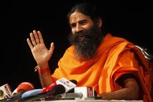 IYoga Guru Ramdev on Sunday said that the Central government should take an initiative for the construction of Ram Temple. (Photo by Kalpak Pathak / Hindustan times)(Hindustan Times) IYoga Guru Ramdev on Sunday said that the Central government should take an initiative for the construction of Ram Temple. (Photo by Kalpak Pathak / Hindustan times)(Hindustan Times)