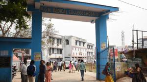 MGM medical college hospital premises in Jamshedpur(HT File) MGM medical college hospital premises in Jamshedpur(HT File)
