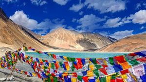 Ladakh does not fit your typical quintessential definition of beauty. However, the plain geometric monasteries, white stupas and landscape will change the whole idea of what heaven looks like. (Instagram)