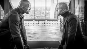 Dwayne Johnson and Jason Statham in a still from the upcoming Fast & Furious spin-off. Dwayne Johnson and Jason Statham in a still from the upcoming Fast & Furious spin-off.