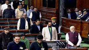 The ruling Bharatiya Janata Party (BJP) has issued a whip to its Lok Sabha members asking them to be present on Thursday when Parliament’s winter session will resume.(PTI Photo) The ruling Bharatiya Janata Party (BJP) has issued a whip to its Lok Sabha members asking them to be present on Thursday when Parliament’s winter session will resume.(PTI Photo)