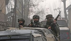 An encounter broke out between militants and security forces in Awantipora area of Pulwama district of Jammu and Kashmir on Friday.(HT File Photo) An encounter broke out between militants and security forces in Awantipora area of Pulwama district of Jammu and Kashmir on Friday.(HT File Photo)