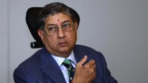 File image of N Srinivasan.(Getty Images) File image of N Srinivasan.(Getty Images)