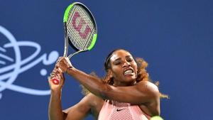 Serena Williams of the US plays the ball to Venus Williams of the US, during the 2018 Mubadala World Tennis Championship match in Abu Dhabi, on December 27, 2018(AFP) Serena Williams of the US plays the ball to Venus Williams of the US, during the 2018 Mubadala World Tennis Championship match in Abu Dhabi, on December 27, 2018(AFP)