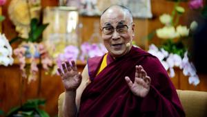 Tibetan spiritual leader Dalai Lama(HT File)