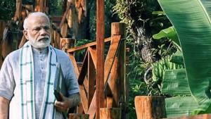 Prime Minister Narendra Modi in Port Blair on December 30.(PTI Photo) Prime Minister Narendra Modi in Port Blair on December 30.(PTI Photo)