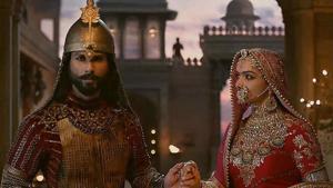 Shahid Kapoor and Deepika Padukone in a still from filmmaker Sanjay Leela Bhansali’s Padmaavat. Shahid Kapoor and Deepika Padukone in a still from filmmaker Sanjay Leela Bhansali’s Padmaavat.