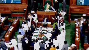 Both houses were disturbed over the Cauvery issue that relates to the distribution of the river water between Karnataka and Tamil Naidu.(PTI) Both houses were disturbed over the Cauvery issue that relates to the distribution of the river water between Karnataka and Tamil Naidu.(PTI)