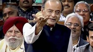 Arun Jaitley said the Congress does not understand national security, it only understands money, and likened Rahul Gandhi to someone who has a “natural dislike for the truth.”(PTI) Arun Jaitley said the Congress does not understand national security, it only understands money, and likened Rahul Gandhi to someone who has a “natural dislike for the truth.”(PTI)