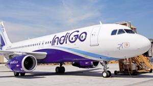 An IndiGo plane made priority landing at Ahmedabad airport after crew noticed ‘unusual smell’ on January 01, 2019.(File Photo) An IndiGo plane made priority landing at Ahmedabad airport after crew noticed ‘unusual smell’ on January 01, 2019.(File Photo)