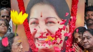 Former Tamil Nadu Chief Minister Jayalalithaa was admitted to Apollo Hospital in Chennai on September 22, 2016 and breathed her last on December 5.(PTI) Former Tamil Nadu Chief Minister Jayalalithaa was admitted to Apollo Hospital in Chennai on September 22, 2016 and breathed her last on December 5.(PTI)