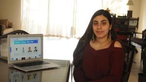 Anisha Soin said that the idea was conceived in January 2018 and the website went live in August.(HT Photo) Anisha Soin said that the idea was conceived in January 2018 and the website went live in August.(HT Photo)