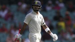 India's Virhat Kohli walks off after he was caught behind for 23 runs against Australia during their cricket test match in Sydney.(AP) India's Virhat Kohli walks off after he was caught behind for 23 runs against Australia during their cricket test match in Sydney.(AP)