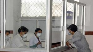 Rajasthan health minister has directed the officials to make separate outdoor arrangements for the diagnosis and treatment of the virus at hospitals attached to medical colleges, district hospitals and subdivisional hospitals in the state.(HT File / Photo used for representational purpose) Rajasthan health minister has directed the officials to make separate outdoor arrangements for the diagnosis and treatment of the virus at hospitals attached to medical colleges, district hospitals and subdivisional hospitals in the state.(HT File / Photo used for representational purpose)