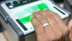 Lok Sabha Friday passed a bill to amend the Aadhaar Act and two related laws which will allow individuals to offer voluntarily biometric ID as a means of identity verification for obtaining services such as opening bank account and procuring mobile phone connection.(AFP) Lok Sabha Friday passed a bill to amend the Aadhaar Act and two related laws which will allow individuals to offer voluntarily biometric ID as a means of identity verification for obtaining services such as opening bank account and procuring mobile phone connection.(AFP)