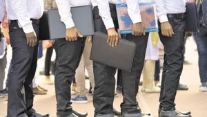 U.S. employers dramatically stepped up their hiring in December, adding 312,000 jobs.(Sanchit Khanna/HT PHOTO) U.S. employers dramatically stepped up their hiring in December, adding 312,000 jobs.(Sanchit Khanna/HT PHOTO)