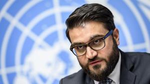 Afghanistan’s National Security Adviser Hamdullah Mohib on Friday briefed his Indian counterpart Ajit Doval on the efforts aimed at ending the 18-year war in his country.(AFP) Afghanistan’s National Security Adviser Hamdullah Mohib on Friday briefed his Indian counterpart Ajit Doval on the efforts aimed at ending the 18-year war in his country.(AFP)