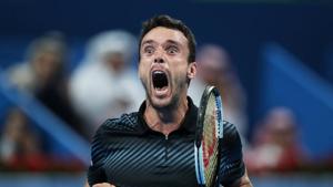 Roberto Bautista Agut celebrates winning the final against Czech Republic's Tomas Berdych.(REUTERS) Roberto Bautista Agut celebrates winning the final against Czech Republic's Tomas Berdych.(REUTERS)