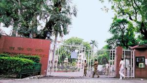 They were 52 in number and lit candles outside the residence. Police said it was a peaceful protest.(File) They were 52 in number and lit candles outside the residence. Police said it was a peaceful protest.(File)