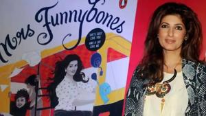 Twinkle Khanna poses for a photograph during the launch of her book Miss Funnybones in Mumbai in 2015.(AFP)