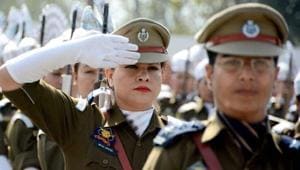 A riot gear for women police personnel and paramilitary officers, taking into account their different bodily measurements have been designed by the Defence Research and Development Organisation (DRDO), the country’s agency tasked with the military’s research and development.(PTI/ Representative Image) A riot gear for women police personnel and paramilitary officers, taking into account their different bodily measurements have been designed by the Defence Research and Development Organisation (DRDO), the country’s agency tasked with the military’s research and development.(PTI/ Representative Image)