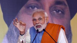 Modi pulled out his ‘trump card’ - ten percent reservations for the economically weaker sections of upper castes(PTI) Modi pulled out his ‘trump card’ - ten percent reservations for the economically weaker sections of upper castes(PTI)
