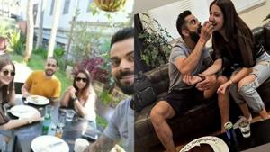 Anushka Sharma and Virat Kohli are celebrating India’s historic win over Australia in a Test series. Anushka Sharma and Virat Kohli are celebrating India’s historic win over Australia in a Test series.