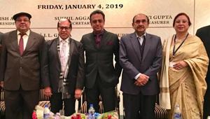 Actor Gulshan grover was recently honoured by his alma mater, Shri Ram College of Commerce. Actor Gulshan grover was recently honoured by his alma mater, Shri Ram College of Commerce.