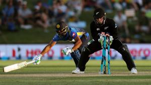 New Zealand won the third ODI against Sri Lanka by 115 runs.(AFP) New Zealand won the third ODI against Sri Lanka by 115 runs.(AFP)