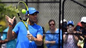 File image of Rafael Nadal.(AFP) File image of Rafael Nadal.(AFP)