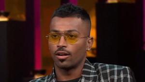 Hardik Pandya on the Koffee with Karan show.(Twitter) Hardik Pandya on the Koffee with Karan show.(Twitter)