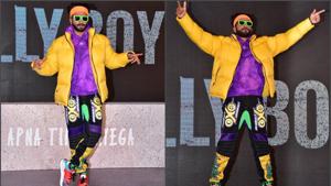 Ranveer Singh at Gully Boy trailer launch today(Viral Bhayani) Ranveer Singh at Gully Boy trailer launch today(Viral Bhayani)