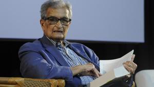 Nobel laureate economist Amartya Sen said the Modi government sustained the “high economic growth” achieved during the UPA regime, but that did not translate into jobs, poverty elimination and better healthcare and education for all.(Samir Jana / HT File Photo) Nobel laureate economist Amartya Sen said the Modi government sustained the “high economic growth” achieved during the UPA regime, but that did not translate into jobs, poverty elimination and better healthcare and education for all.(Samir Jana / HT File Photo)