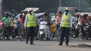 Gurgaon police commissioner KK Rao said traffic policemen work on zero tolerance policy on drunk and rash driving which are by and large responsible for fatal accidents.(Picture for representation) Gurgaon police commissioner KK Rao said traffic policemen work on zero tolerance policy on drunk and rash driving which are by and large responsible for fatal accidents.(Picture for representation)