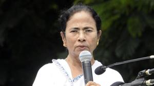 West Bengal Chief Minister Mamata Banerjee’s Trinamool Congress kept up its spree of winning by-elections at all levels with over 50% of the votes, winning the Kolkata Municipal Corporation bypoll with 77% of the votes (File Photo)(HT PHOTO)