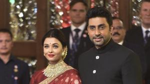 Aishwarya Rai Bachchan with husband-actor Abhishek Bachchan and daughter Aaradhya at Isha Ambani’s wedding with Anand Piramal in Mumbai on December 12, 2018.(AP) Aishwarya Rai Bachchan with husband-actor Abhishek Bachchan and daughter Aaradhya at Isha Ambani’s wedding with Anand Piramal in Mumbai on December 12, 2018.(AP)