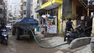 The Odisha Survey shows that drinking water (44.05 per cent), better employment opportunities (41.95 per cent) and better roads (37.30 per cent) are the top three voter priorities in the state.(HT FILE PHOTO) The Odisha Survey shows that drinking water (44.05 per cent), better employment opportunities (41.95 per cent) and better roads (37.30 per cent) are the top three voter priorities in the state.(HT FILE PHOTO)