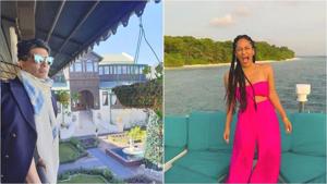 Manish Malhotra chose Mussorie for an ideal hill station experience, while Masaba Gupta made the most of the solitary beaches on her Maldives vacation. (Instagram) Manish Malhotra chose Mussorie for an ideal hill station experience, while Masaba Gupta made the most of the solitary beaches on her Maldives vacation. (Instagram)