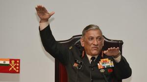 Army chief General Bipin Rawat addressing a annual press conference at Manekshaw Centre in New Delhi.(Vipin Kumar/HT Photo) Army chief General Bipin Rawat addressing a annual press conference at Manekshaw Centre in New Delhi.(Vipin Kumar/HT Photo)