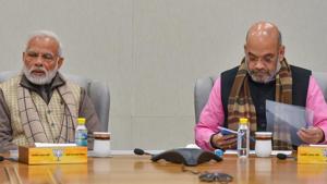 At least 10,000 members of ruling Bharatiya Janata Party (BJP)’s national council will gather in New Delhi from Thursday for a three-day conclave.(PTI) At least 10,000 members of ruling Bharatiya Janata Party (BJP)’s national council will gather in New Delhi from Thursday for a three-day conclave.(PTI)
