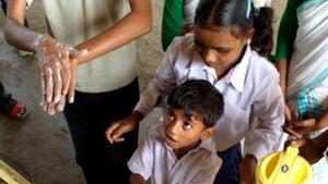Anganwadi teachers in the district are provided with smartphones with an app which would be used to record the height and weight of the children and help maintain their health record.(Picture for representation) Anganwadi teachers in the district are provided with smartphones with an app which would be used to record the height and weight of the children and help maintain their health record.(Picture for representation)