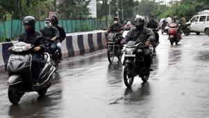 On Tuesday, Anil Shirole and Yogesh Gogawale had said they were only opposing helmet compulsion on arterial roads and local roads in the city as often people don’t travel for more than a kilometre on small errands.(HT Photo) On Tuesday, Anil Shirole and Yogesh Gogawale had said they were only opposing helmet compulsion on arterial roads and local roads in the city as often people don’t travel for more than a kilometre on small errands.(HT Photo)