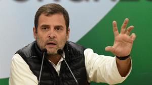 Congress president Rahul Gandhi was on Thursday served with a notice by the National Commission of Women Photo by Mohd Zakir/ Hindustan Times)(Mohd Zakir/HT PHOTO) Congress president Rahul Gandhi was on Thursday served with a notice by the National Commission of Women Photo by Mohd Zakir/ Hindustan Times)(Mohd Zakir/HT PHOTO)