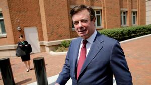 President Trump's former campaign chairman Paul Manafort departs U.S. District Court after a motions hearing in Alexandria, Virginia, U.S., May 4, 2018.(REUTERS)