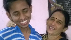 File pic of the victim Jai Prakash Maharana with his mother. Jai was allegedly killed by his uncle three years ago and his body was buried in the flat which he shared with the uncle.(Photo sourced) File pic of the victim Jai Prakash Maharana with his mother. Jai was allegedly killed by his uncle three years ago and his body was buried in the flat which he shared with the uncle.(Photo sourced)