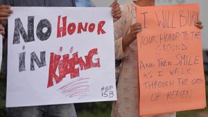Police said prima facie, it appears to be an honour killing.(AFP/Picture for representation) Police said prima facie, it appears to be an honour killing.(AFP/Picture for representation)