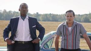A scene from Green Book starring Mahershala Ali. A scene from Green Book starring Mahershala Ali.